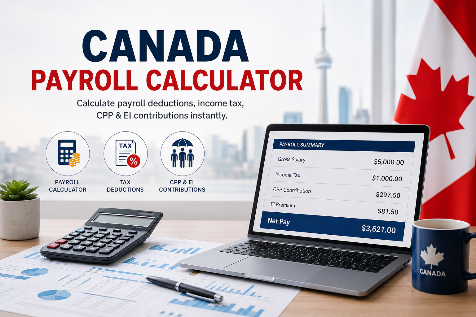 Canada Payroll Calculator