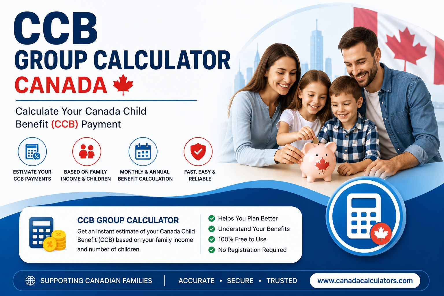 CCB Group Calculator Canada