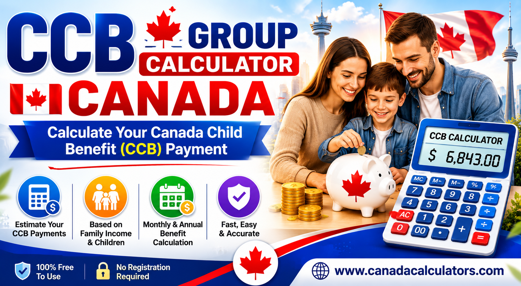 Canada Child Benefit Calculator