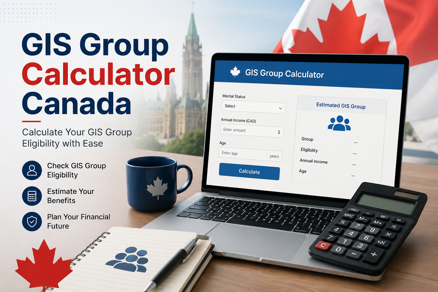 GIS Group Calculator Canada