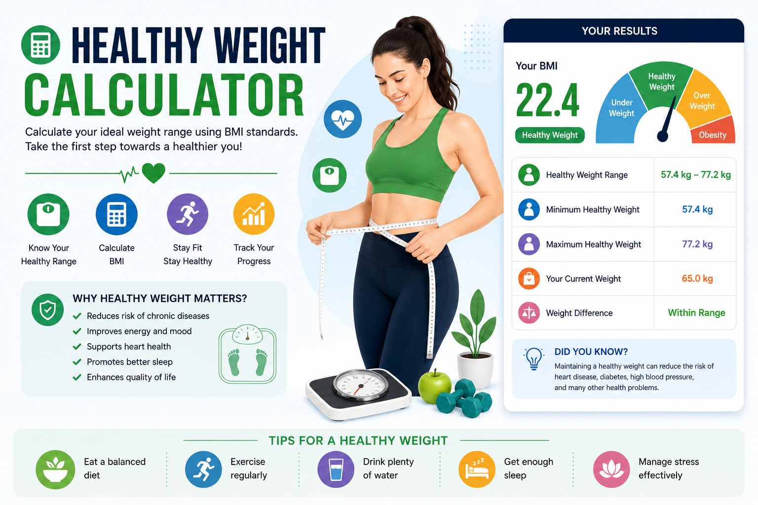 Healthy Weight Calculator